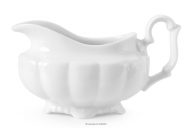Klasická porcelánová miska na omáčku biela