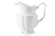 Klasická porcelánová mliečnica biela