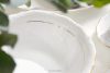 CHODZIEZ MARIA TERESA Klasická porcelánová miska biela/zlatá línia biela/zlatá - obrázok 6