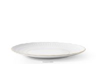 Porcelánový dezertný tanier zlatá línia