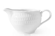 Biela porcelánová nádoba na omáčku