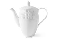 Porcelánová čajová kanvica biela
