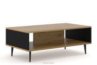 Konferenčný stolík na vysokých nohách dub artisan/čierna
