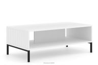 biely konferenčný stolík do obývačky na trecích nohách