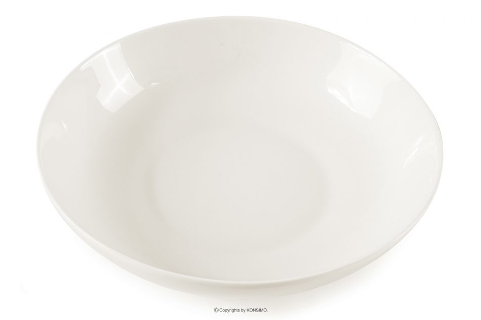 AD BELLA Hlboký tanier z tvrdého porcelánu ecru ecru - obrázok 2