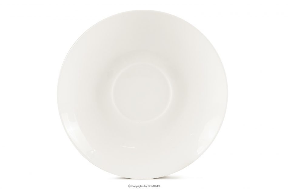 AD BELLA Šálka na kávu z tvrdého porcelánu ecru s podšálkou ecru - obrázok 7