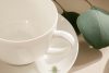 AD BELLA Šálka na kávu z tvrdého porcelánu ecru s podšálkou ecru - obrázok 11