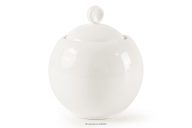 Cukornička z tvrdého porcelánu ecru