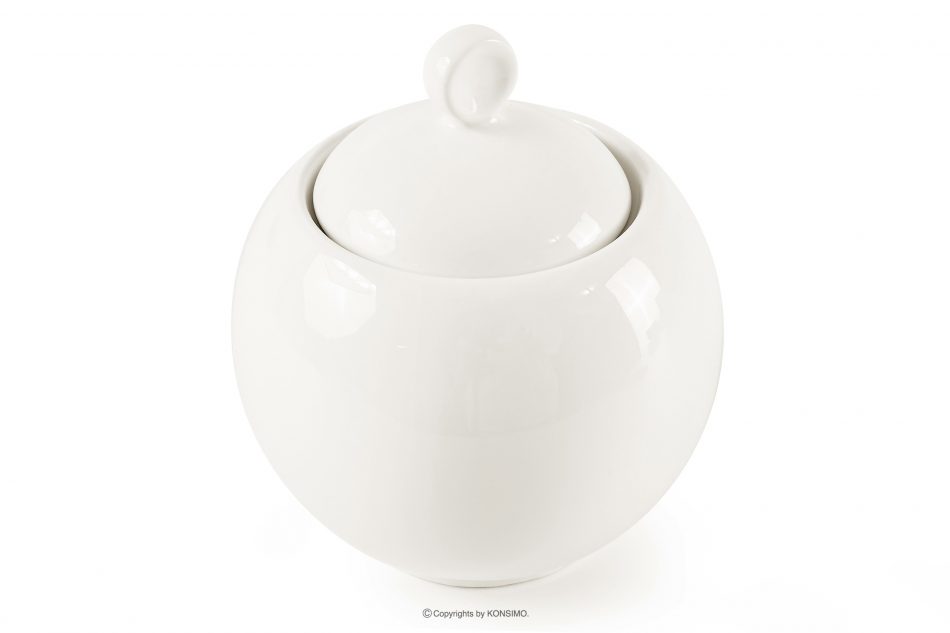 AD BELLA Cukornička z tvrdého porcelánu ecru ecru - obrázok 2