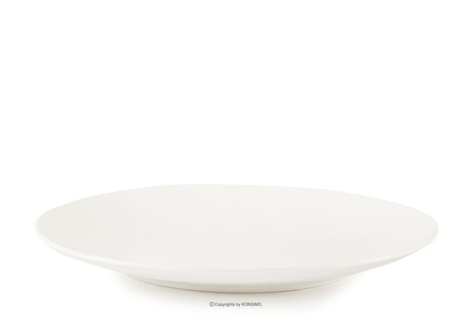 AD BELLA Dezertný tanier z tvrdého porcelánu 6 ks ecru ecru - obrázok 2