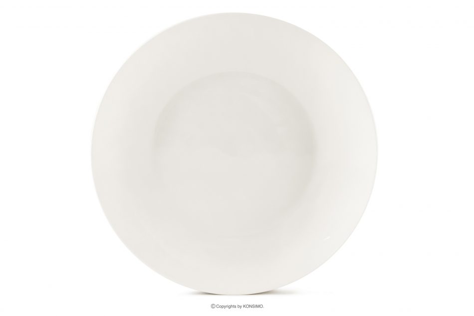 AD BELLA Jedálenský tanier z tvrdého porcelánu 6 ks ecru ecru - obrázok 4