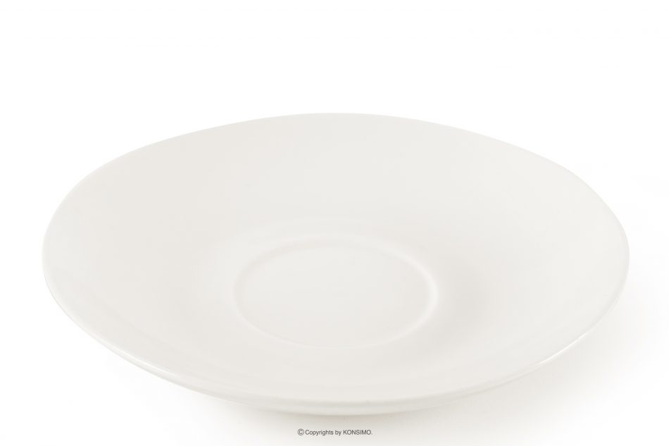 AD BELLA Šálka na kávu s podšálkou tvrdý porcelán 6 ks ecru ecru - obrázok 5