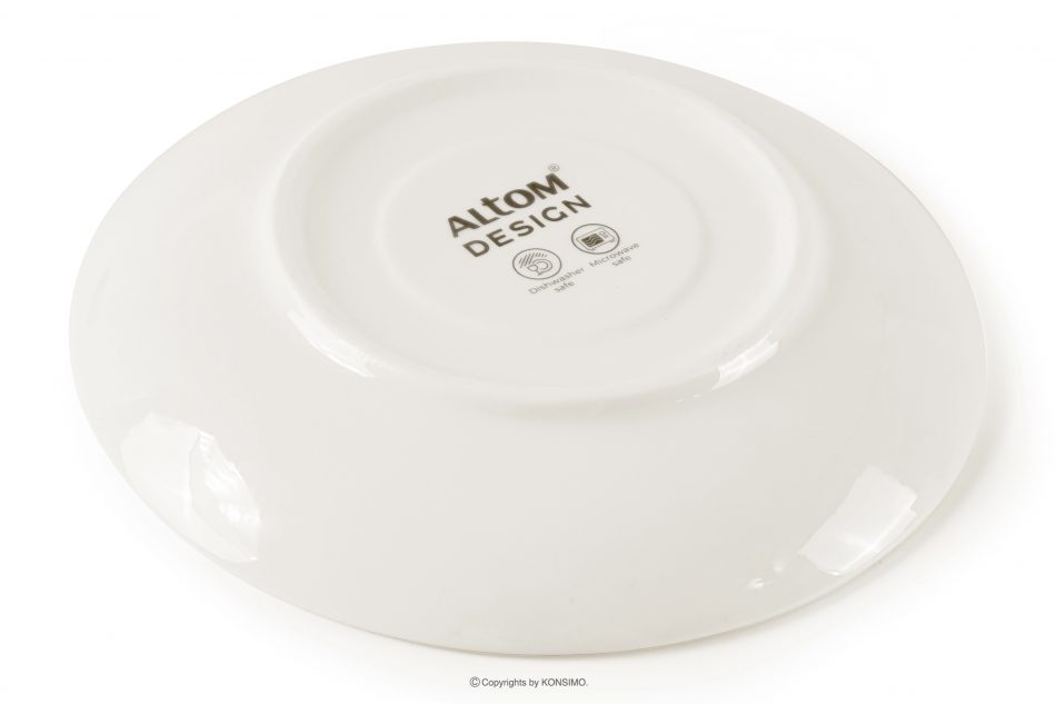 AD BELLA Šálka na kávu s podšálkou tvrdý porcelán 6 ks ecru ecru - obrázok 7