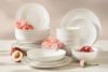 AD BELLA Jedálenská súprava z tvrdého porcelánu 6 osôb (24 ks) ecru ecru - obrázok 2