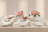 AD BELLA Jedálenská a kávová súprava z tvrdého porcelánu 6 osôb, tvrdý porcelán (30 ks) ecru ecru - obrázok 17