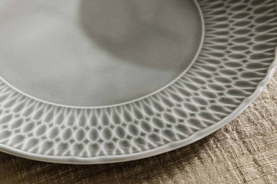 CMIELOW SOFIA Kávová súprava 6 osob (18 ks) porcelánová sivá šedá - obrázok 13