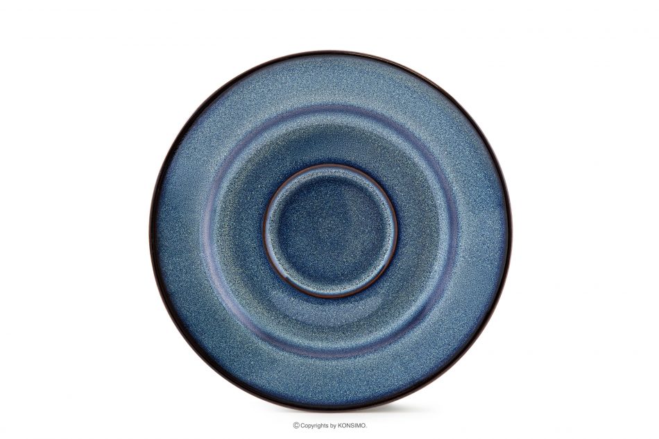 BALI Kávová súprava Espresso 6 osob (18 ks.) reaktívny smalt modrá/čierna matná modrá/čierna matná - obrázok 6