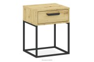 Moderný nočný stolík so zásuvkami dub artisan