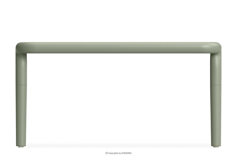 FICCARI Veľký záhradný stolík polypropylén so sklenenými vláknami olivová olivový - obrázok 2