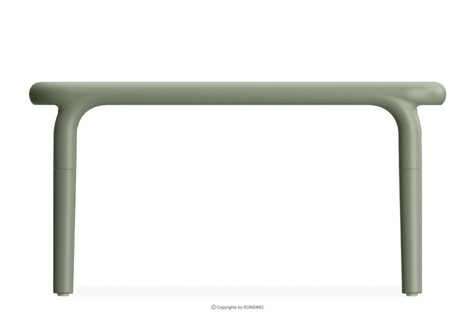 FICCARI Veľký záhradný stolík polypropylén so sklenenými vláknami olivová olivový - obrázok 4