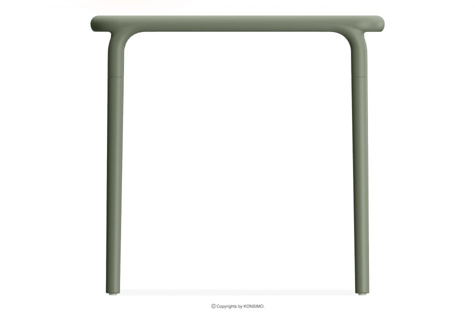 FICCARI Záhradný stôl polypropylén so sklenenými vláknami olivová olivový - obrázok 2