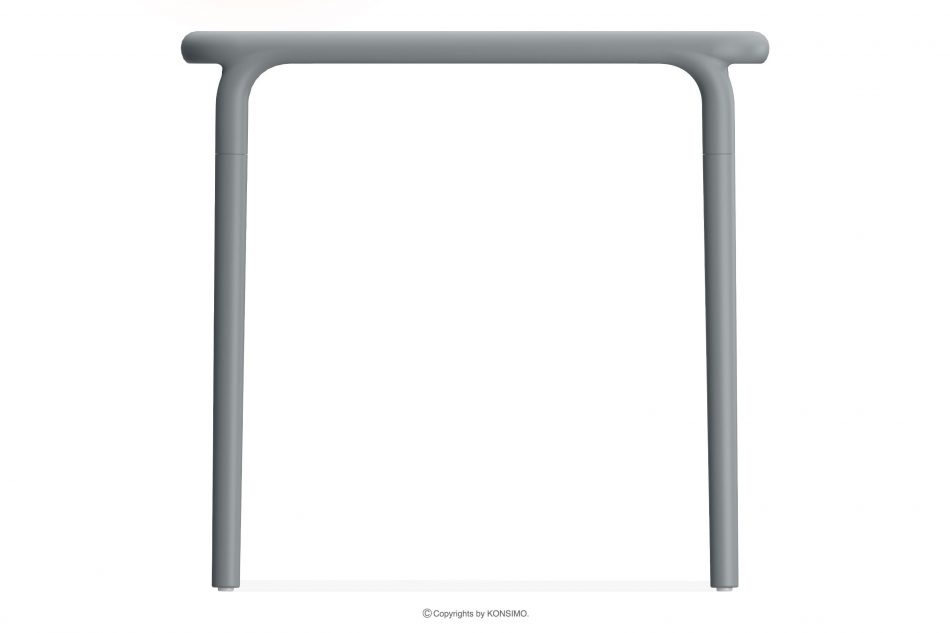 FICCARI Sada záhradného nábytku z polypropylénu so sklenenými vláknami sivá 4 osoby. šedý - obrázok 8