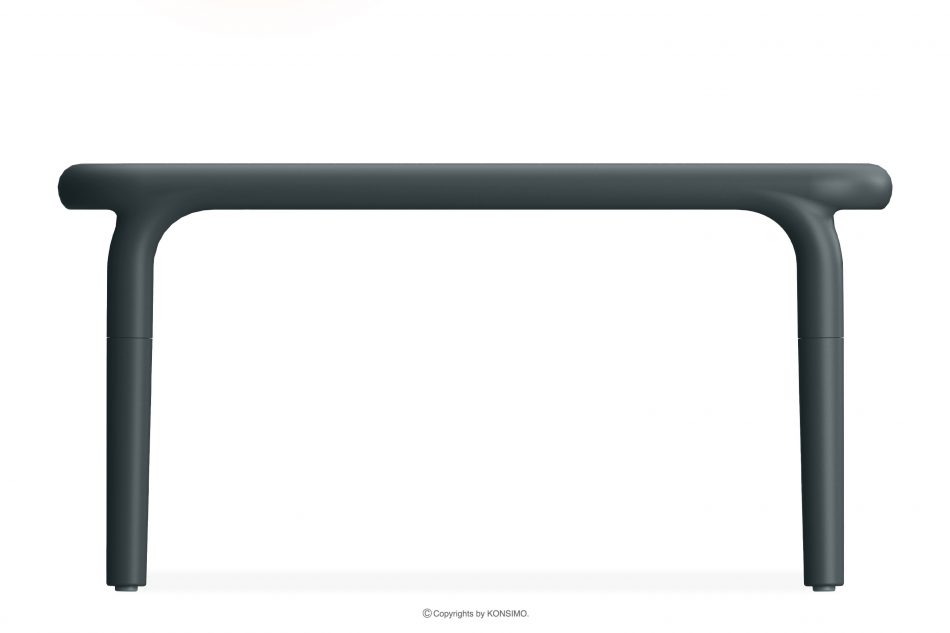 FICCARI Sada záhradného nábytku kreslá a konferenčný stolík antracitová farba antracitový - obrázok 10