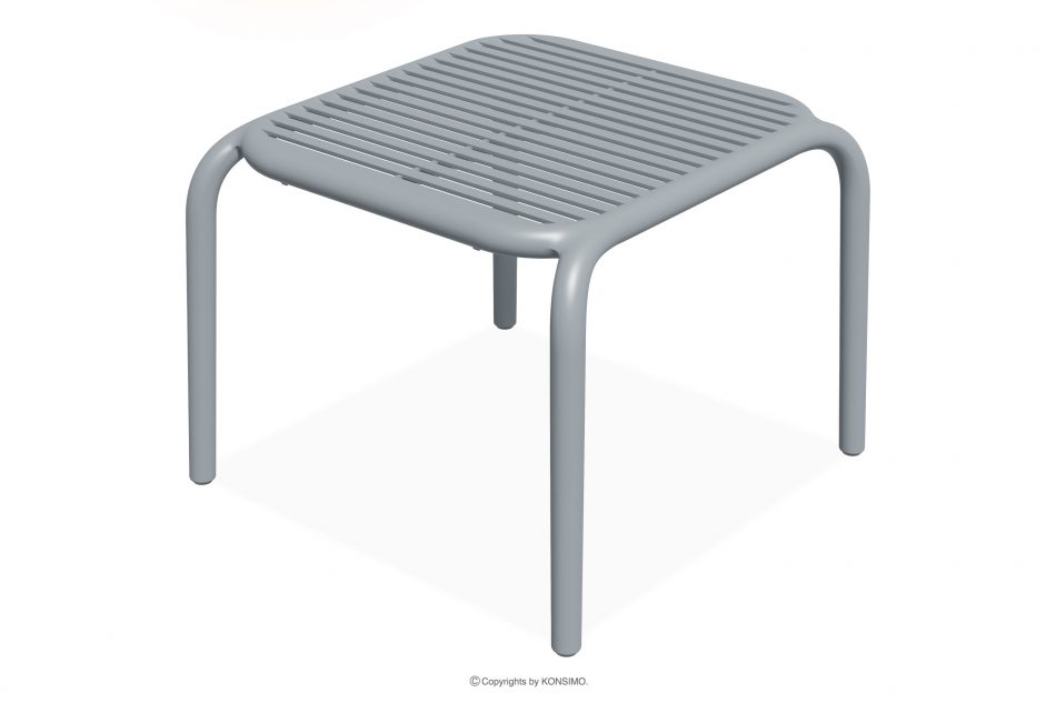 FICCARI Sada nábytku na balkón z polypropylénu so sklenenými vláknami sivá 2 osoby. šedý - obrázok 7
