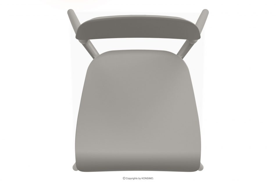 GALIO Sada záhradného nábytku stoličky a stôl z ekologického plastu 6 os. chladná hnedá chladná hnedá - obrázok 6