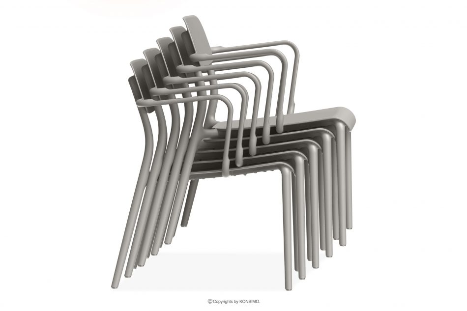 GALIO Sada nábytku na balkón z polypropylénu so sklenenými vláknami pre 2 osoby chladná hnedá chladná hnedá - obrázok 7