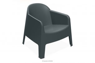 MALUS, https://konsimo.sk/kolekcie/malus/ Záhradné kreslo moderné polypropylén antracitová antracitový - obrázok