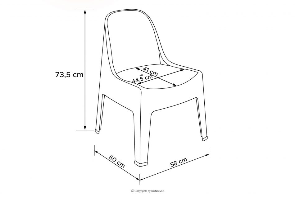 MALUS Súprava záhradného nábytku moderný polypropylén 2 os. antracitová antracitový - obrázok 11