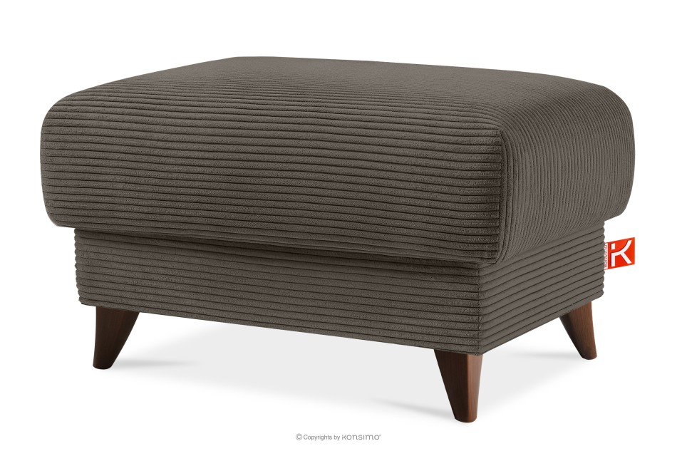 GUSTAVO II Puf do obývacej izby s úložným priestorom tkanina struska béžová béžová - obrázok 2