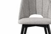 TINO Čalúnená jedálenská stolička boucle oceľ/čierna oceľ/čierna - obrázok 5