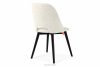 TINO Čalúnená jedálenská stolička boucle biela/čierna 2 ks. biela/čierna - obrázok 5