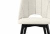 TINO Čalúnená jedálenská stolička boucle biela/čierna 2 ks. biela/čierna - obrázok 6