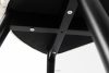 TINO Čalúnená jedálenská stolička boucle biela/čierna 2 ks. biela/čierna - obrázok 9