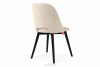 TINO Čalúnená jedálenská stolička boucle svetlá béžová/čierna 2 ks. svetlá béžová/čierna - obrázok 5