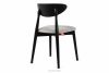 RABI Drevená stolička boucle steel/black 2 ks. oceľ/čierna - obrázok 5