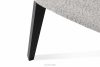VINIS Moderná drevená stolička v látke boucle oceľ/čierna oceľ/čierna - obrázok 8