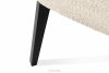 VINIS Moderná drevená stolička v látke boucle svetlo béžová/čierna svetlá béžová/čierna - obrázok 8