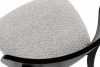 VINIS Moderná drevená stolička v látke boucle steel/black 2 ks. oceľ/čierna - obrázok 6
