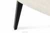 VINIS Moderná drevená stolička v látke boucle biela/čierna 2 ks. biela/čierna - obrázok 9