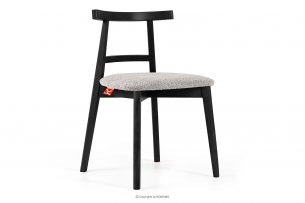 LILIO, https://konsimo.sk/kolekcie/lilio/ Vintage boucle stolička oceľ/čierna oceľ/čierna - obrázok