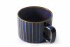 AD STRIPES šálka na kávu 6 ks reaktívny porcelán tmavomodrý námornícka modrá - obrázok 4
