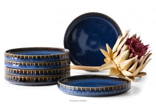 AD STRIPES, https://konsimo.sk/kolekcie/ad-stripes/ Podšálek na šálky 6 ks reaktívny porcelán námornícka modrá námornícka modrá - obrázok