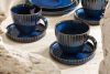 AD STRIPES Veľká šálka 6 ks porcelánová reaktívna tmavomodrá námornícka modrá - obrázok 7