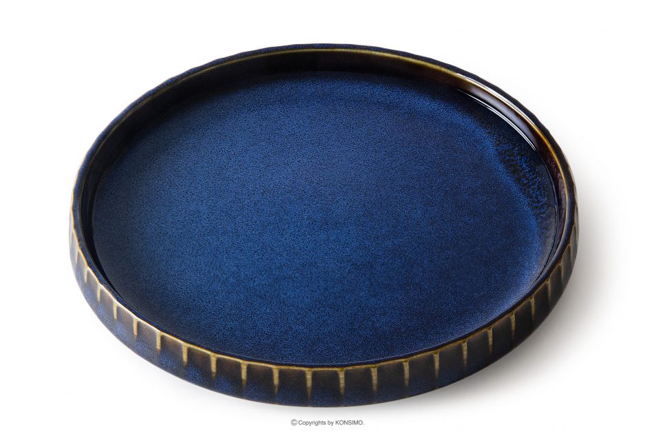 AD STRIPES Kávová súprava Cappuccino 6 osôb (18 ks) reaktívny porcelán tmavomodrý námornícka modrá - obrázok 5