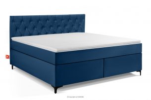ARDEA, https://konsimo.sk/kolekcie/ardea/ Kontinentálna posteľ so snímateľným poťahom matraca 180 cm námornícka modrá námornícka modrá - obrázok