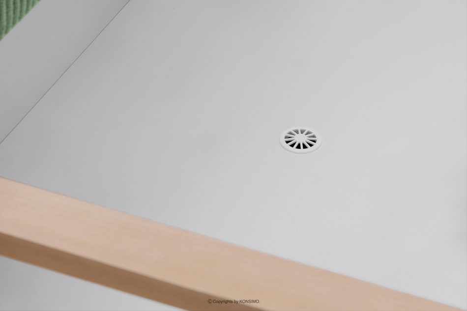 NAPI Rozkladacia rohová pohovka do obývačky mätová manšestrová ľavá mäta - obrázok 14